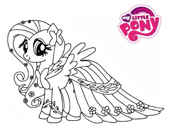 coloriage little pony