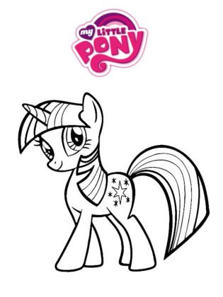 coloriage my little pony