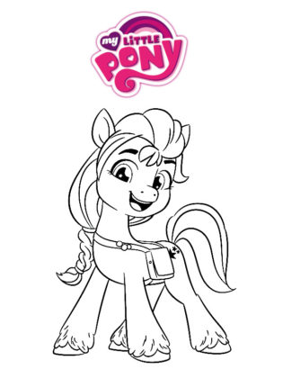 coloriage my little pony