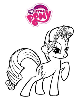 coloriage my little pony