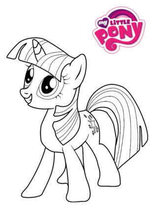 coloriage my little pony