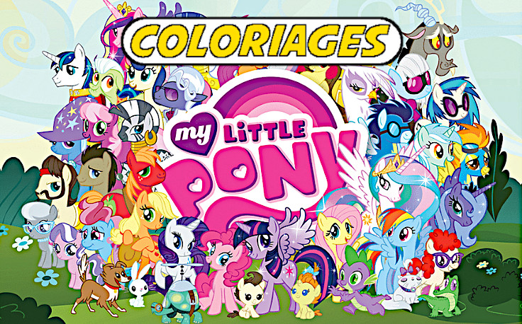 coloriage my little pony