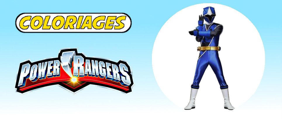 coloriage power rangers