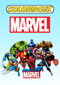 coloriage marvel à imprimer pdf