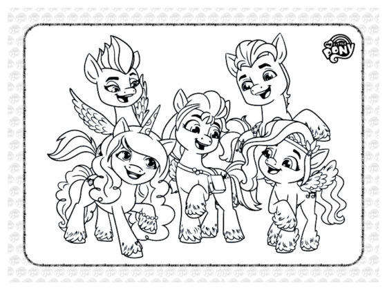 dessin my little pony