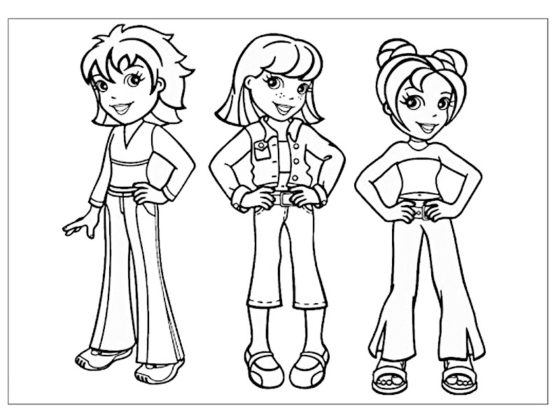 dessin polly pocket