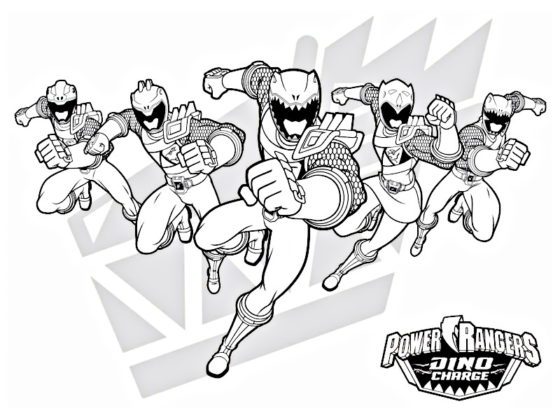 power rangers dessin