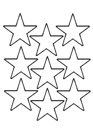 dessin etoile filante