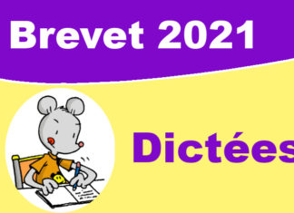dictee brevet 2021