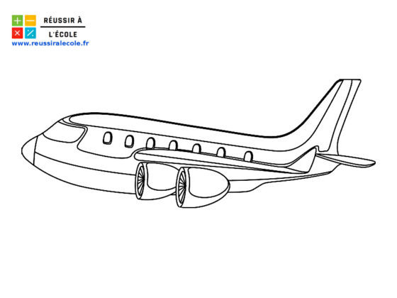 coloriage avions