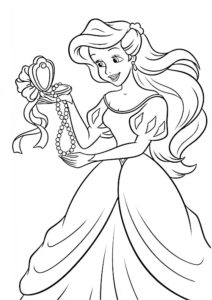 coloriage fille