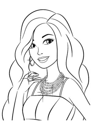 coloriage pour fille