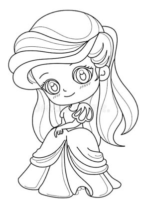 coloriage pour fille