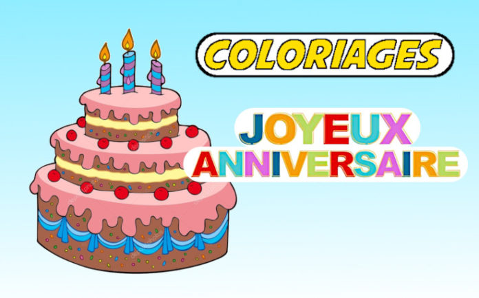 Coloriage Anniversaire : 30 images à imprimer gratuitement 🎁