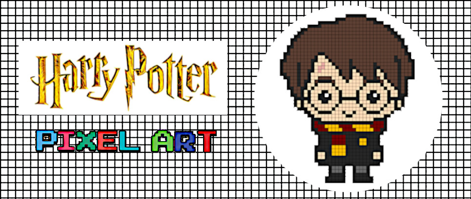 harry potter pixel art