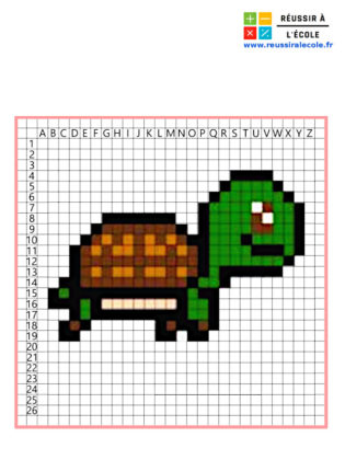 pixel art animaux