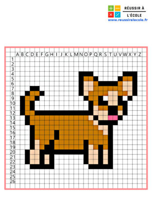 pixel art animaux