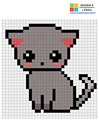 pixel art animaux