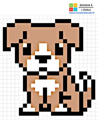 pixel art animaux