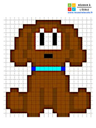 pixel art animaux trop mignon facile