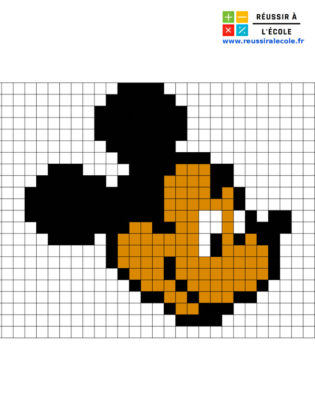 pixel art disney