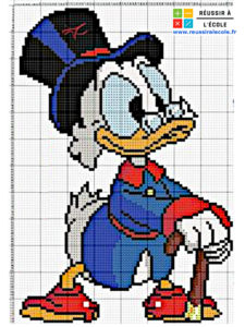 pixel art disney