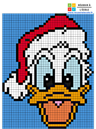 pixel art disney facile