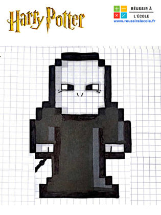 pixel art harry potter