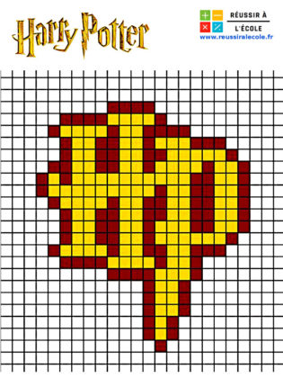 logo pixel art harry potter