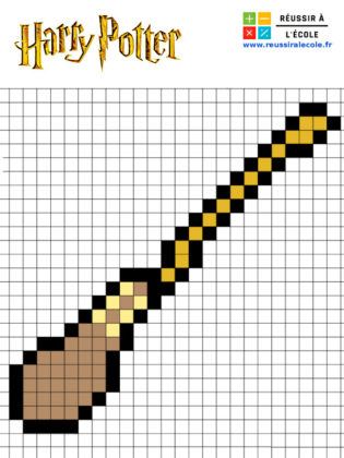 pixel art harry potter facile