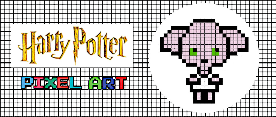 pixel art harry potter facile