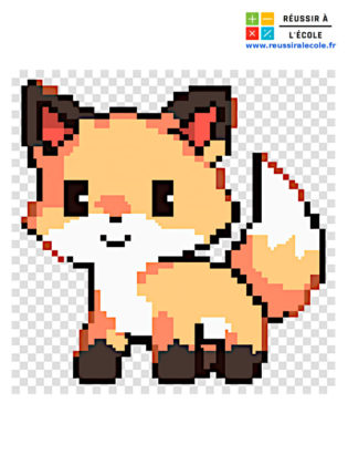 pixel art kawaii animaux