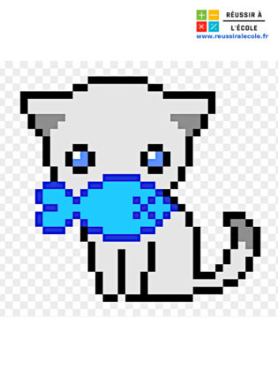 pixel art kawaii animaux