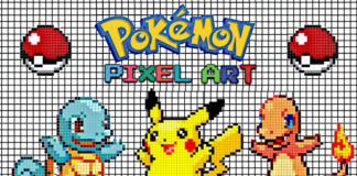 pixel art pokemon