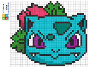 pixel art pokemon facile