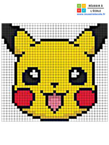 pixel art pokemon facile