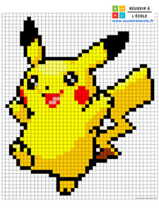 pixel art pokemon pikachu