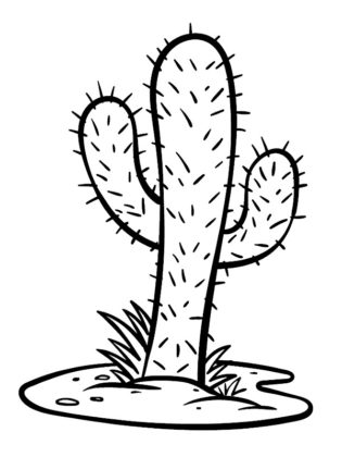 cactus dessin