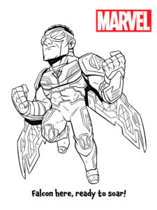 coloriage marvel