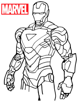 coloriage marvel