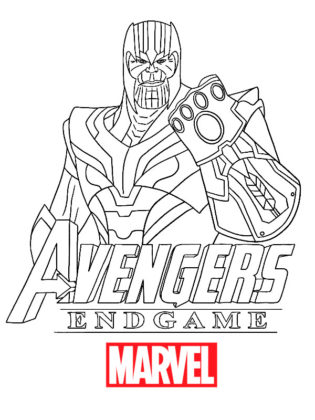 coloriage marvel