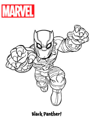 coloriage marvel