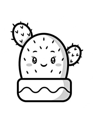 dessin cactus