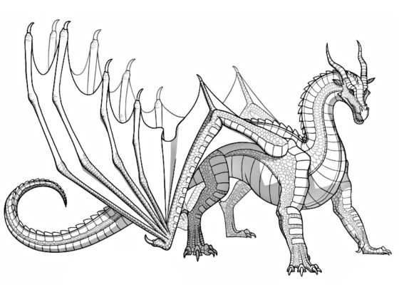 dessin dragon