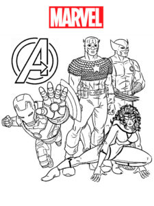 dessin marvel