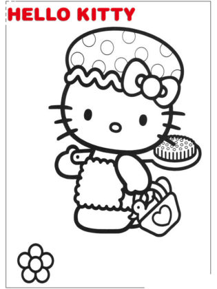 hello kitty coloriage