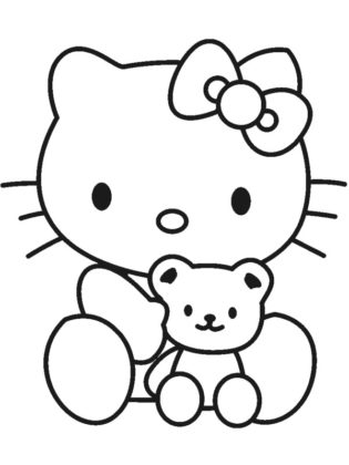 hello kitty dessin