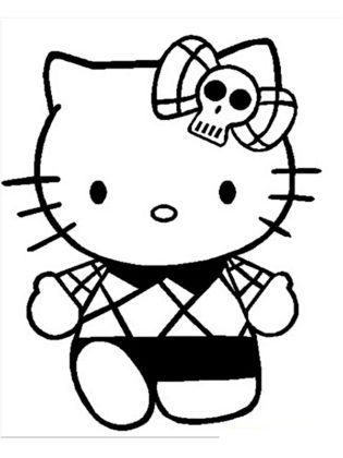 hello kitty dessin