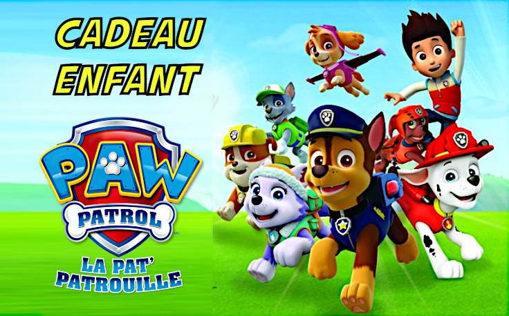 cadeau pat patrouille cadeau pat patrouille