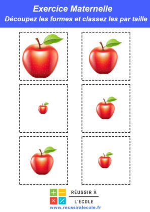 exercices petite section maternelle a imprimer